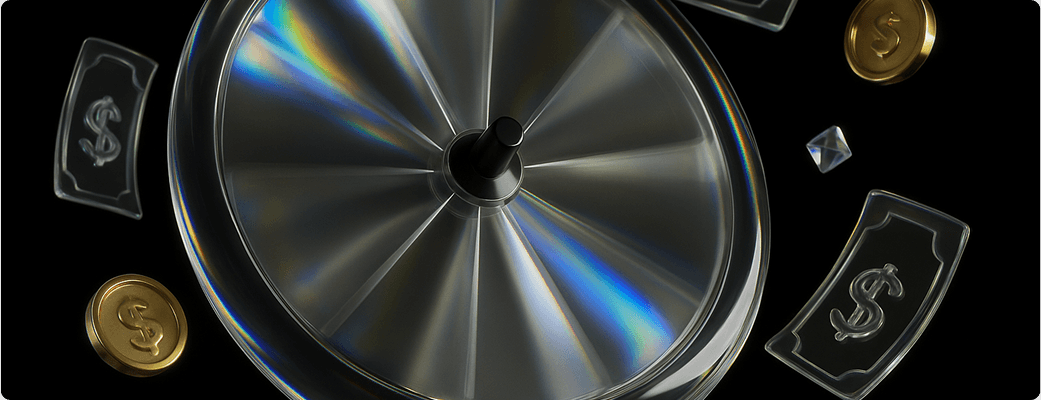 Daily rewards banner background